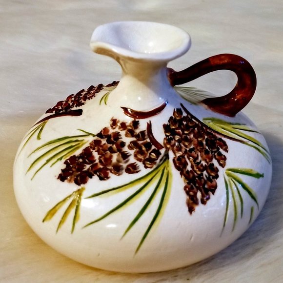Other - Ceramic Pine Cone Themed Miniature Pitcher